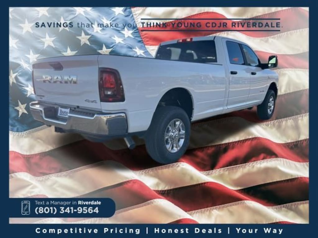 New 2026 Ram 2500 BIG HORN CREW CAB 4X4 8' BOX Pickup