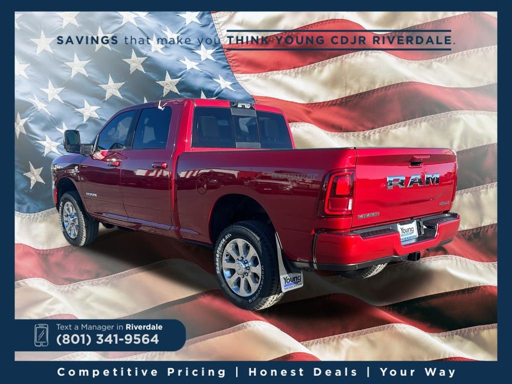 New 2026 Ram 3500 LARAMIE CREW CAB 4X4 6'4 BOX Pickup