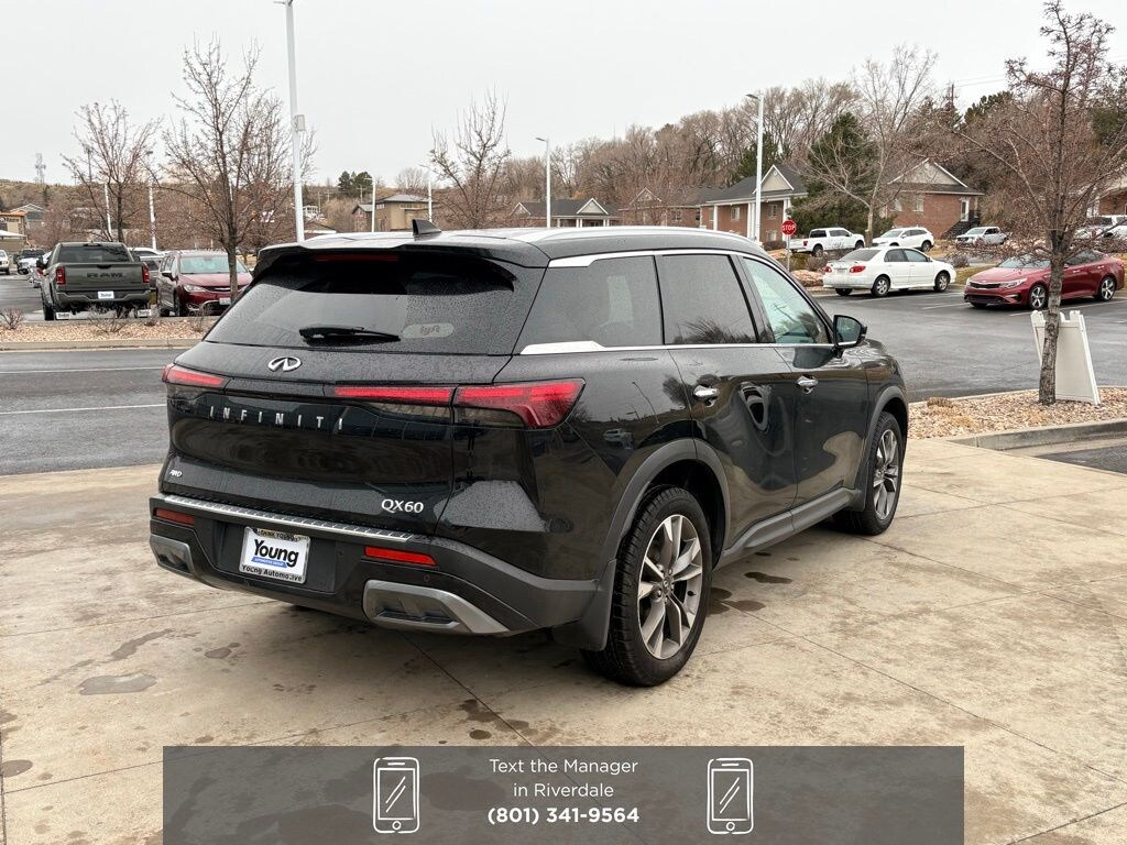 Used 2022 INFINITI QX60 LUXE SUV