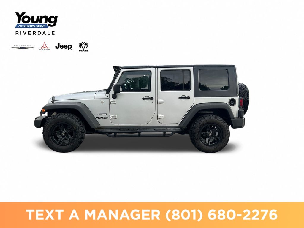 Used 2010 Jeep Wrangler Unlimited Sport with VIN 1J4BA3H13AL217699 for sale in Riverdale, UT