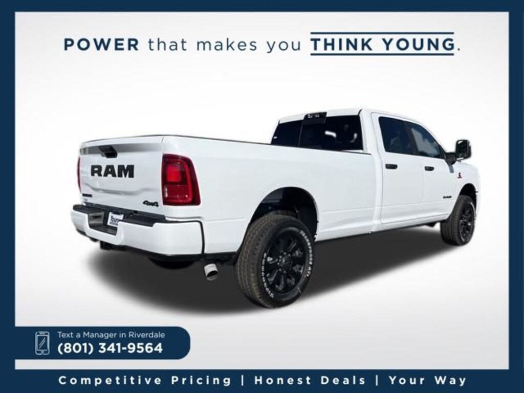 New 2026 Ram 2500 BIG HORN CREW CAB 4X4 8' BOX Pickup