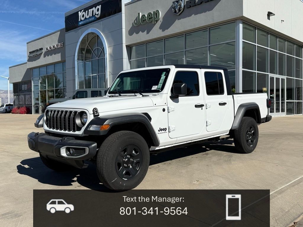 New 2025 Jeep Gladiator SPORT 4X4 Pickup