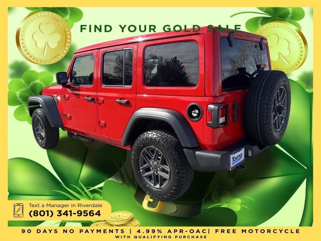 New 2026 Jeep Wrangler 4-DOOR SPORT S Sport Utility