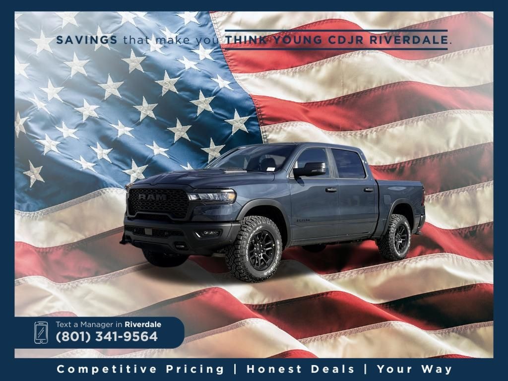 New 2026 Ram 1500 REBEL CREW CAB 4X4 5'7 BOX Pickup