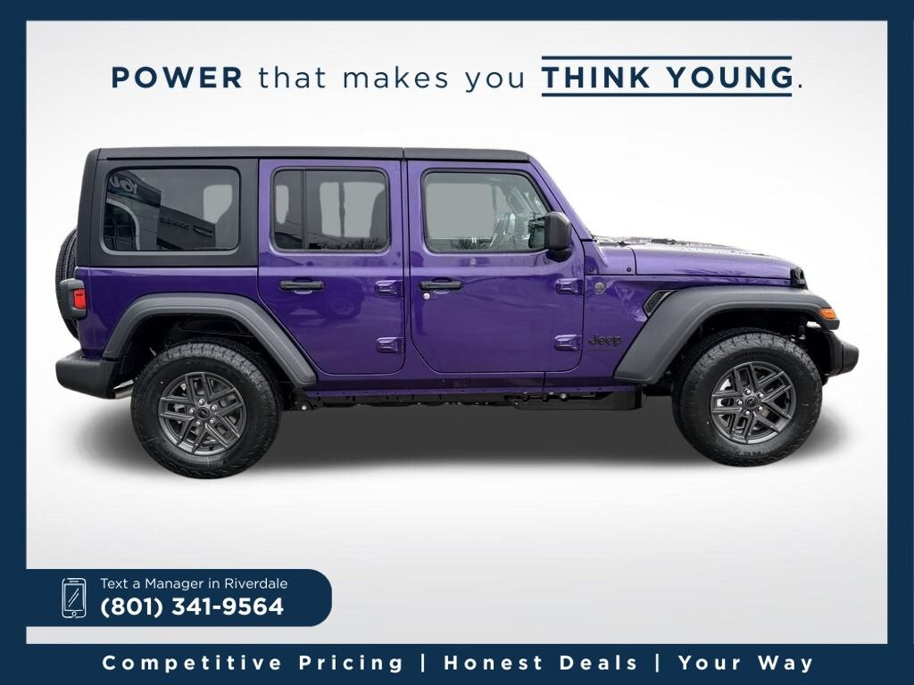 New 2026 Jeep Wrangler 4-DOOR SPORT S Sport Utility