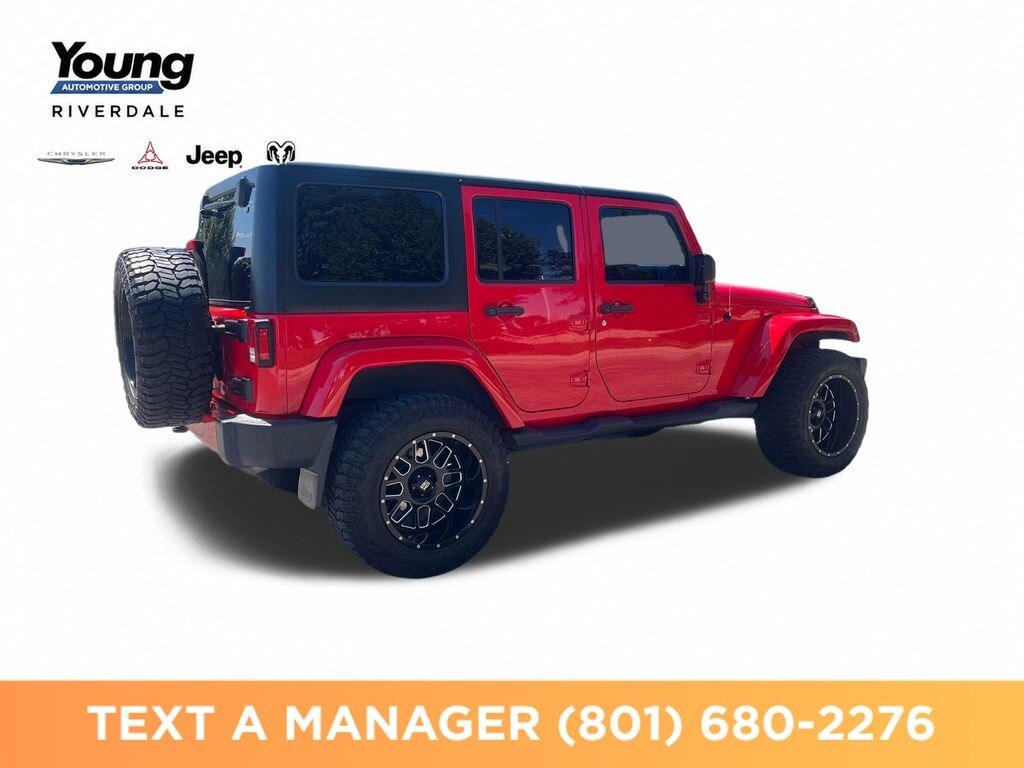 Used 2016 Jeep Wrangler JK Unlimited Sahara 4x4 SUV