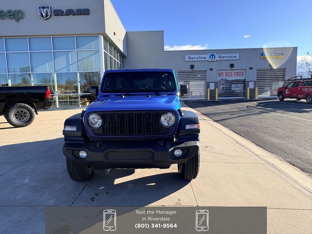 New 2026 Jeep Wrangler 4-DOOR SPORT S Sport Utility