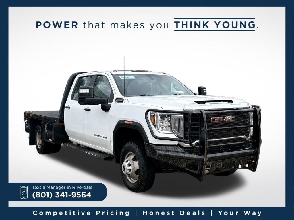 Used 2021 GMC Sierra 3500 HD Chassis Base Truck Crew Cab