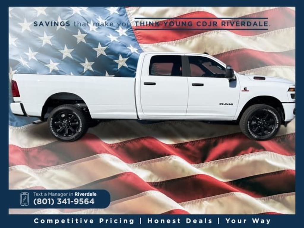 New 2026 Ram 2500 BIG HORN CREW CAB 4X4 8' BOX Pickup