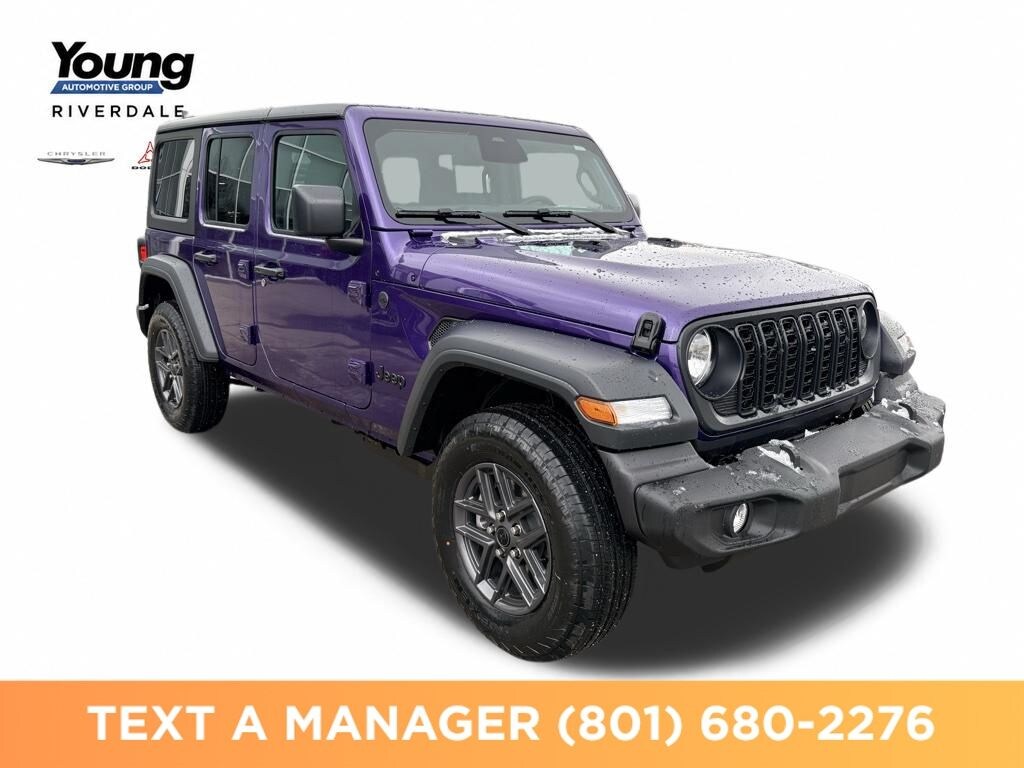 New 2026 Jeep Wrangler 4-DOOR SPORT S Sport Utility