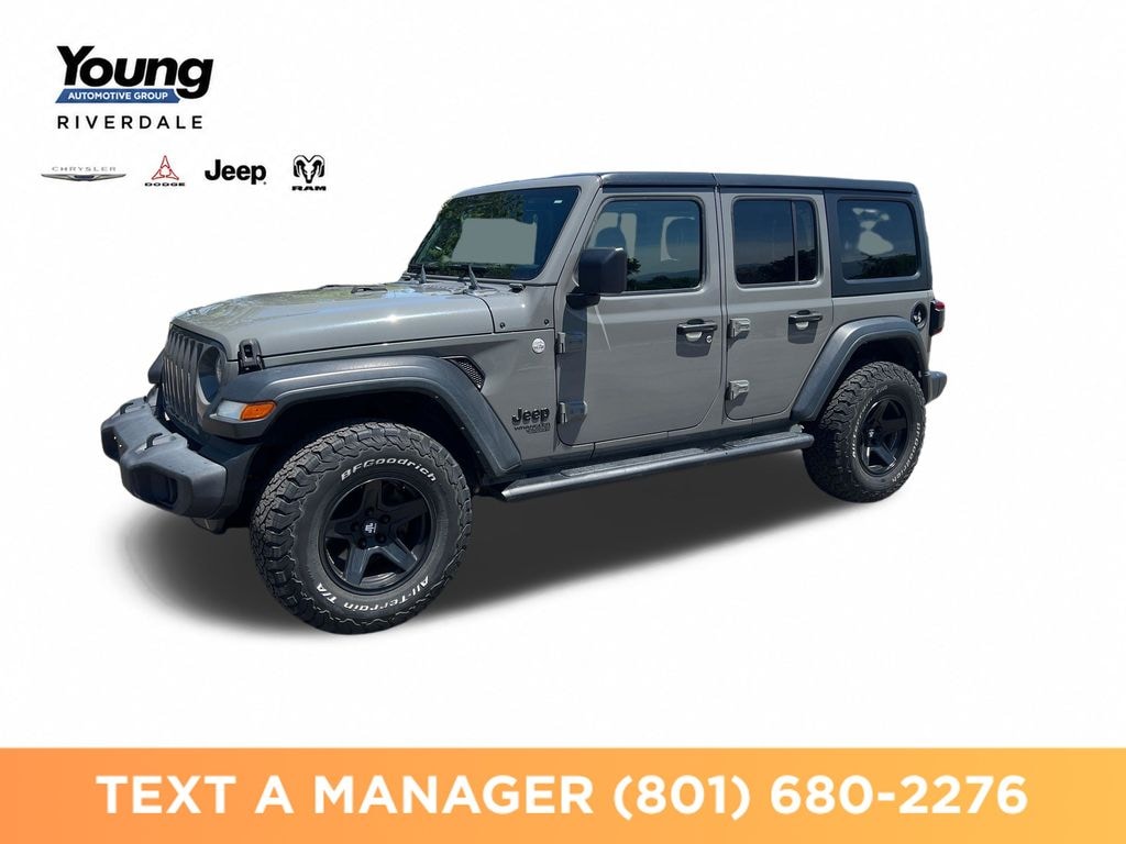 Used 2021 Jeep Wrangler Unlimited Sport SUV