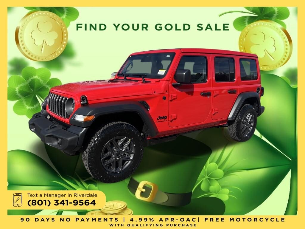 New 2026 Jeep Wrangler 4-DOOR SPORT S Sport Utility