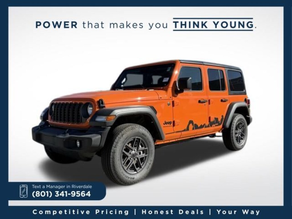 New 2025 Jeep Wrangler 4-DOOR SPORT S Sport Utility