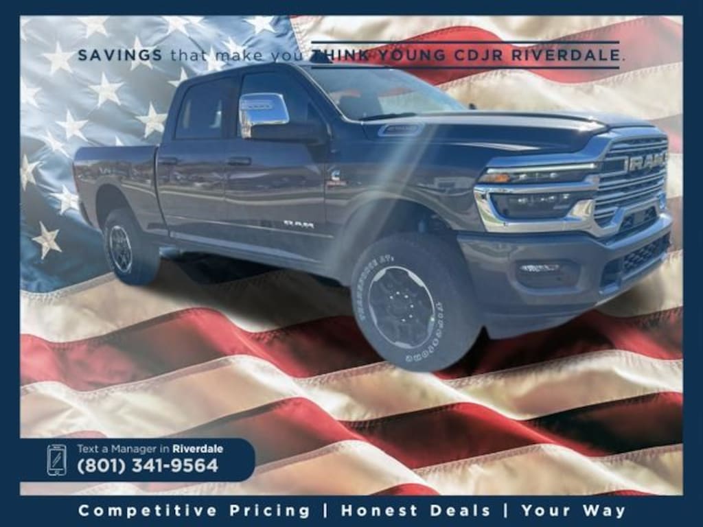 New 2026 Ram 2500 LARAMIE CREW CAB 4X4 6'4 BOX Pickup