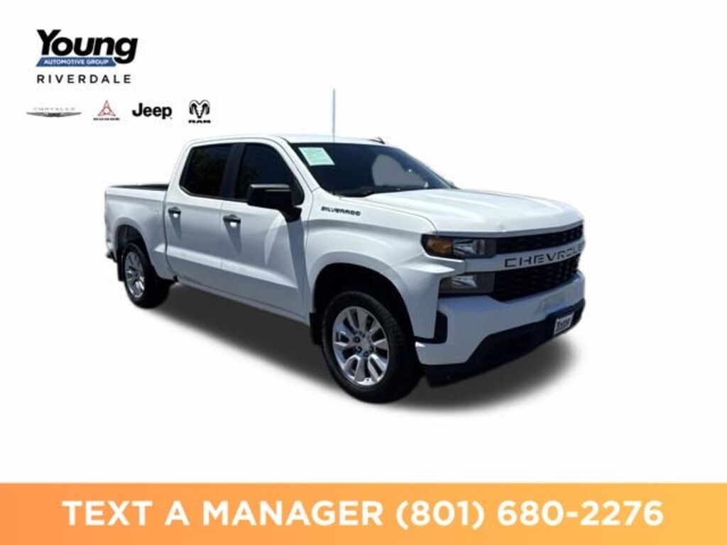 Used 2022 Chevrolet Silverado 1500 LTD Custom Truck Crew Cab