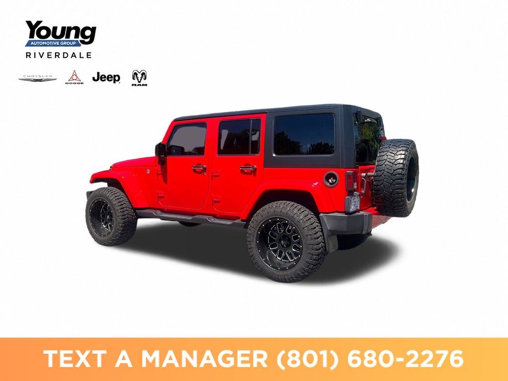 Used 2016 Jeep Wrangler JK Unlimited Sahara 4x4 SUV
