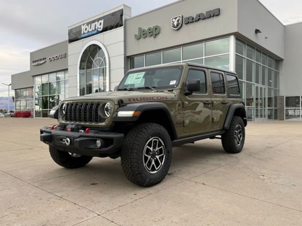 New 2025 Jeep Wrangler 4-DOOR RUBICON Sport Utility