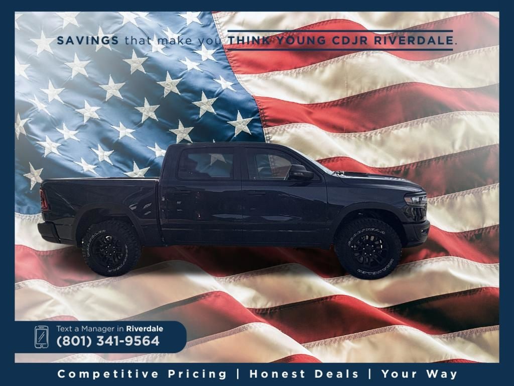 New 2026 Ram 1500 REBEL CREW CAB 4X4 5'7 BOX Pickup
