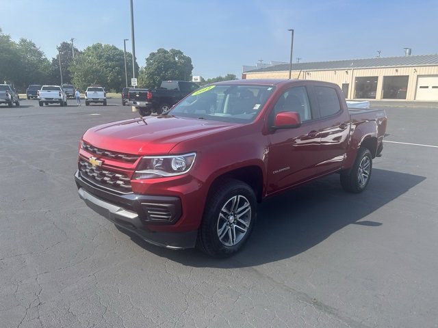 Certified 2021 Chevrolet Colorado Work Truck with VIN 1GCGTBEN6M1240417 for sale in Ionia, MI