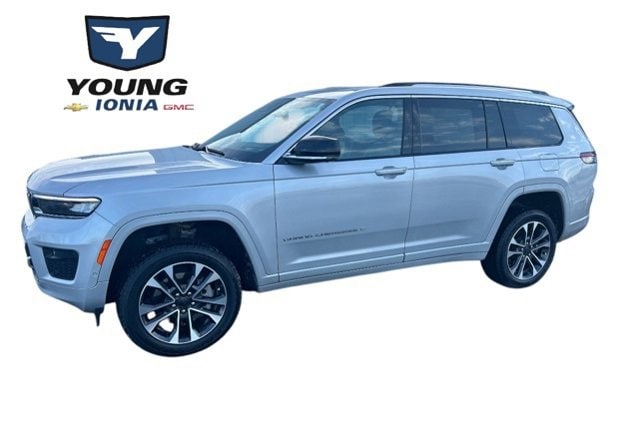 Used 2022 Jeep Grand Cherokee L Overland with VIN 1C4RJKDG8N8562292 for sale in Ionia, MI