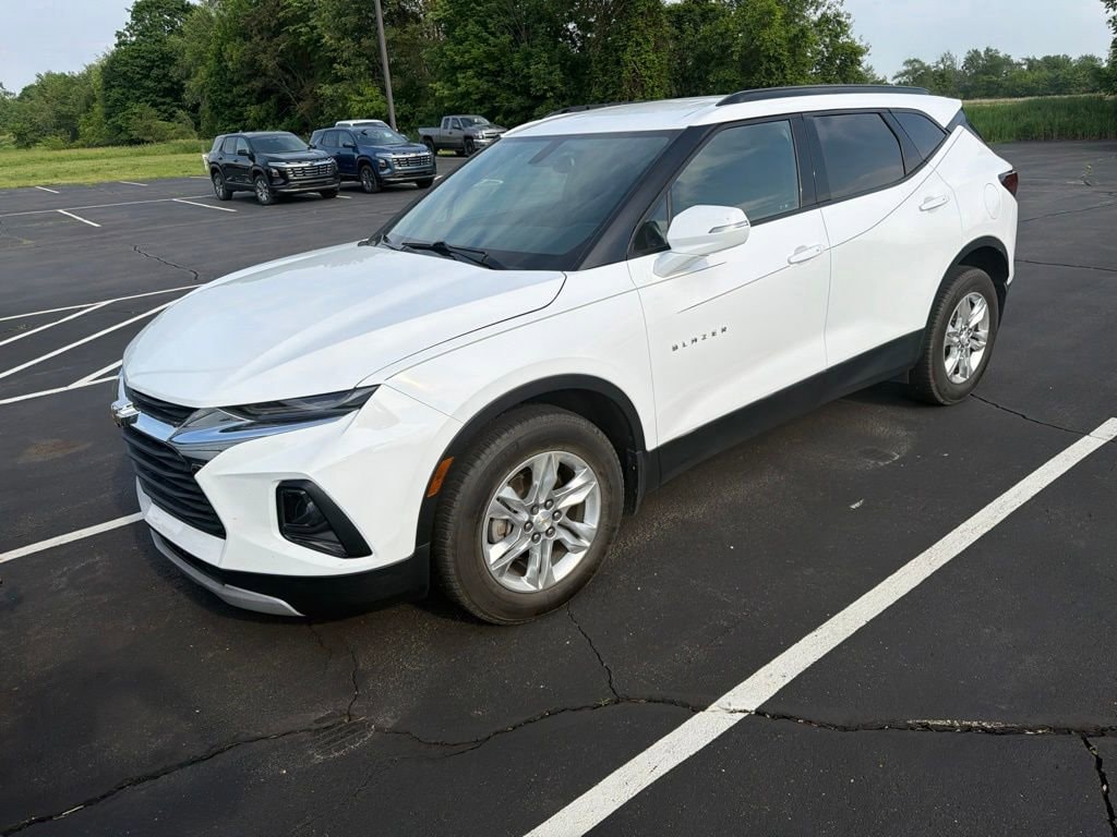 Used 2020 Chevrolet Blazer 2LT with VIN 3GNKBHRS4LS611420 for sale in Ionia, MI
