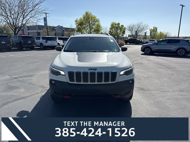 Used 2019 Jeep Cherokee Trailhawk with VIN 1C4PJMBX2KD106152 for sale in Layton, UT