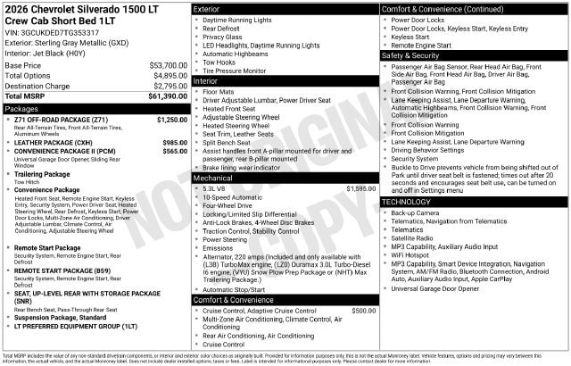 2026 Chevrolet Silverado 1500 LT - Photo 25