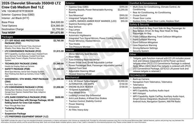 2026 Chevrolet Silverado 3500 HD LTZ - Photo 30
