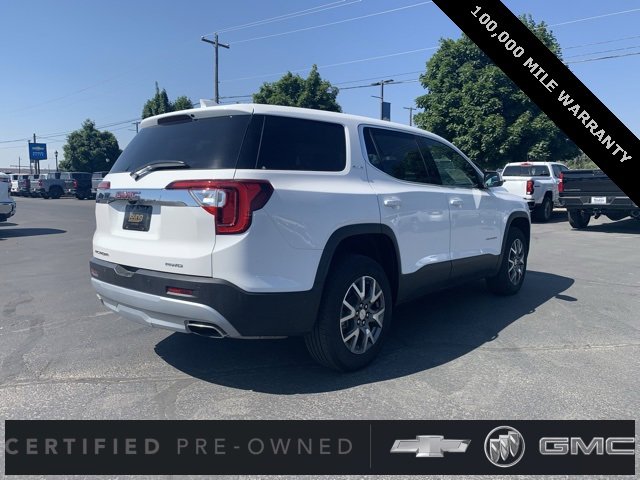 Used 2023 GMC Acadia SLE with VIN 1GKKNRL4XPZ107161 for sale in Layton, UT