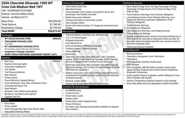 2026 Chevrolet Silverado 1500 Work Truck - Photo 23