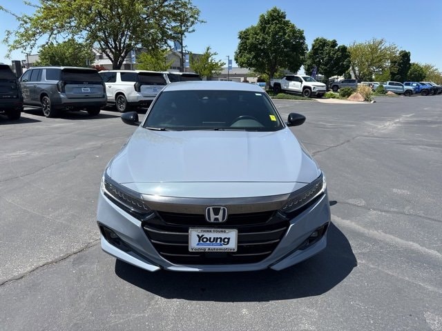 Used 2022 Honda Accord Hybrid Sport with VIN 1HGCV3F21NA018728 for sale in Layton, UT