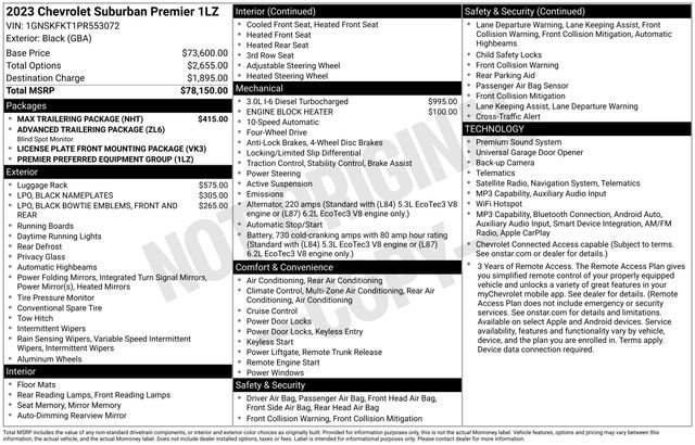 2023 Chevrolet Suburban Premier - Photo 5