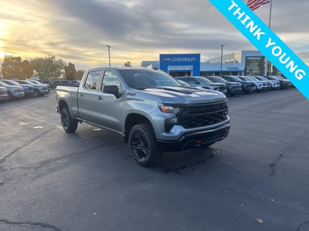 New 2026 Chevrolet Silverado 1500 Custom Trail Boss Truck