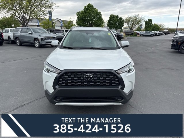 Used 2023 Toyota Corolla Cross LE with VIN 7MUBAAAG8PV060225 for sale in Layton, UT