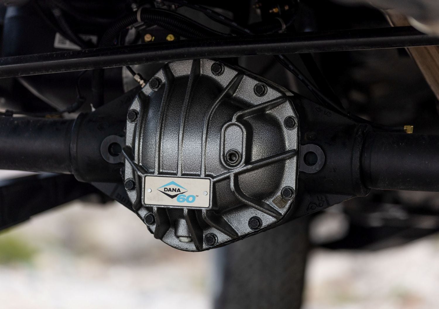 Ultimate Dana 60 rear axle with ARB Air Locker on a modified Silverado 1500