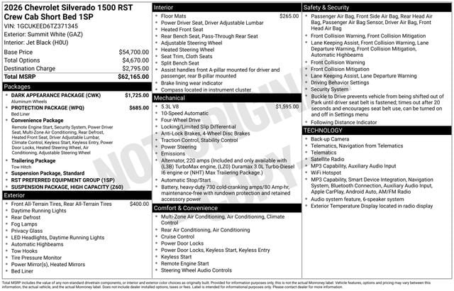 2026 Chevrolet Silverado 1500 RST - Photo 25