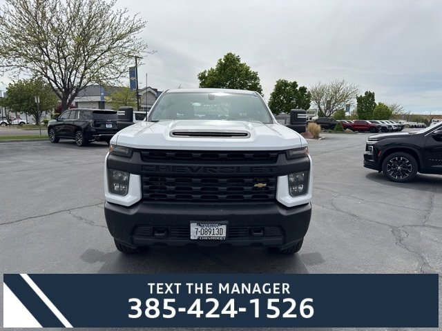 Used 2021 Chevrolet Silverado 3500HD Work Truck with VIN 1GC4YSEY3MF106854 for sale in Layton, UT
