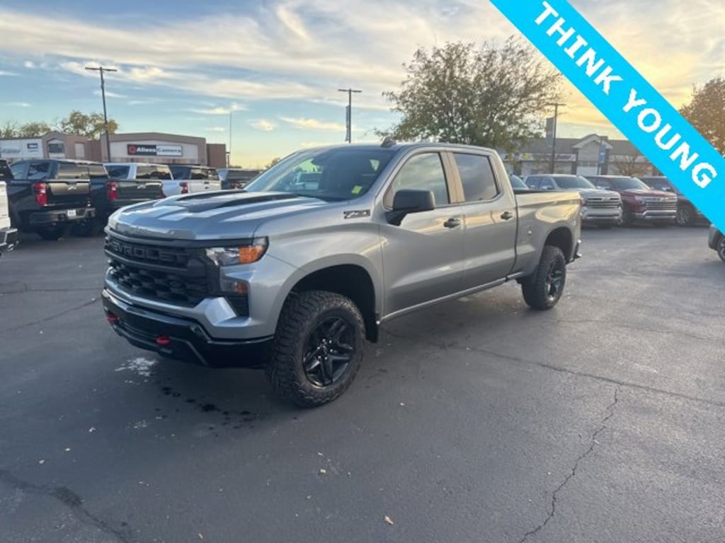 New 2026 Chevrolet Silverado 1500 Custom Trail Boss Truck