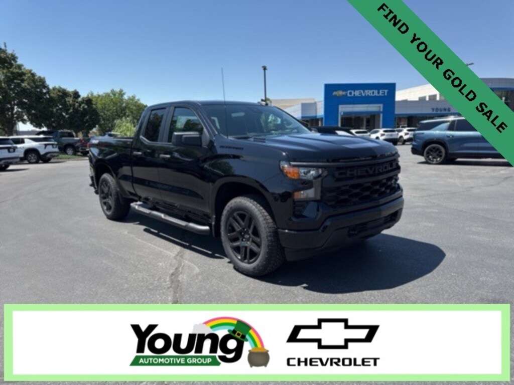 New 2026 Chevrolet Silverado 1500 Custom Truck Double Cab