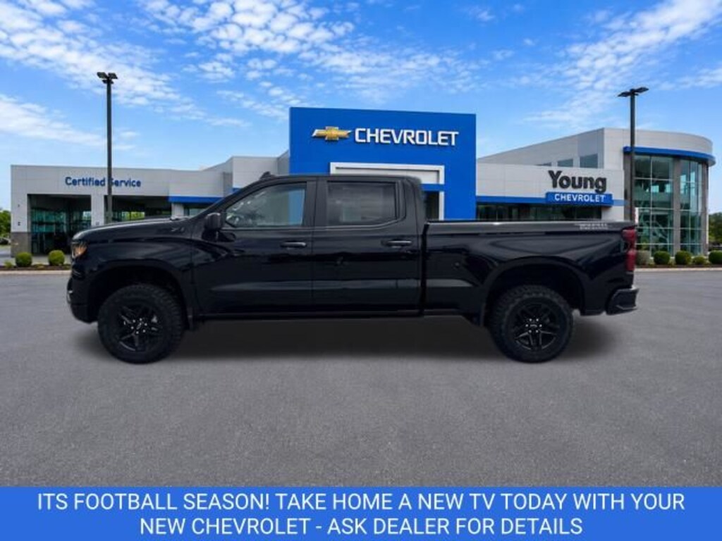 New 2026 Chevrolet Silverado 1500 Custom Trail Boss Truck Crew Cab