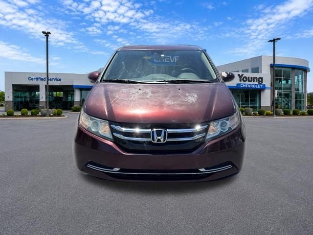 Used 2014 Honda Odyssey EX-L with VIN 5FNRL5H64EB010835 for sale in North Logan, UT