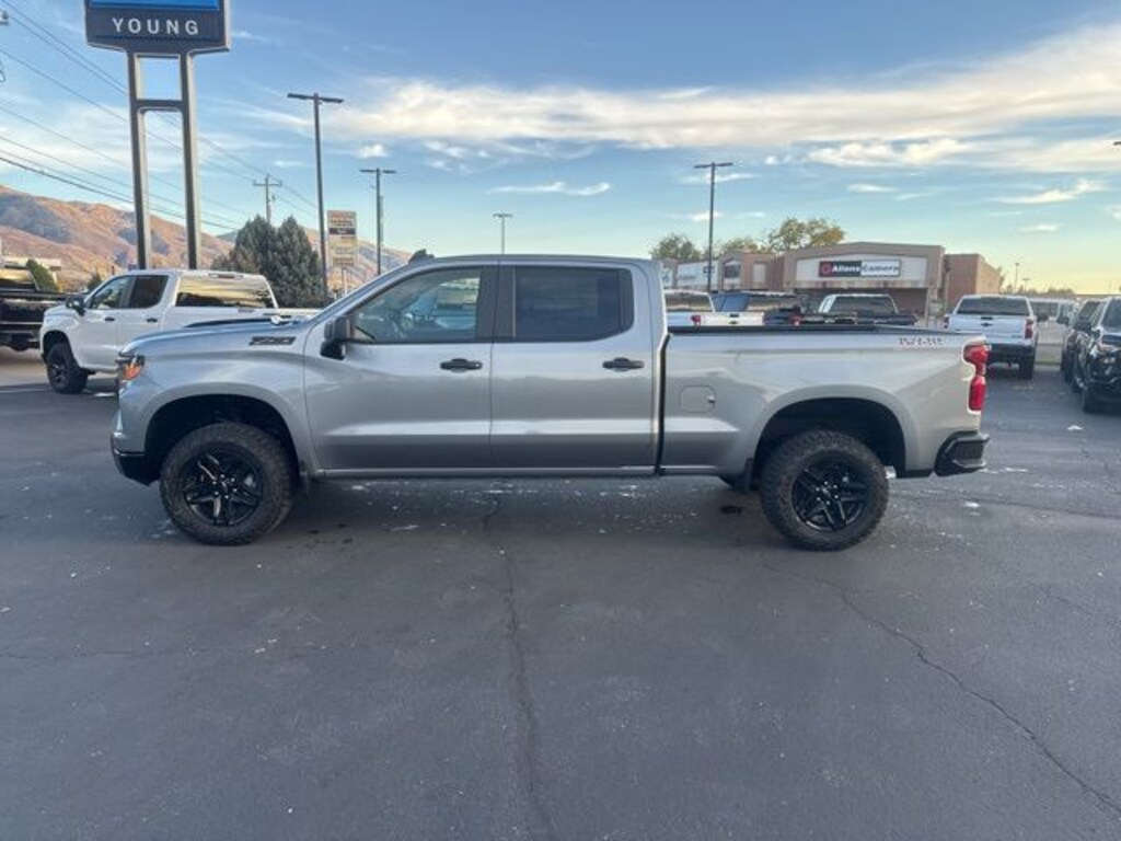 New 2026 Chevrolet Silverado 1500 Custom Trail Boss Truck Crew Cab