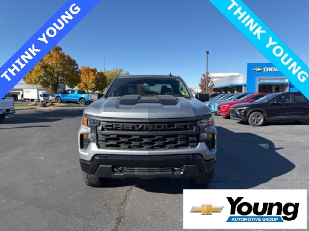 New 2026 Chevrolet Silverado 1500 Custom Trail Boss Truck Crew Cab