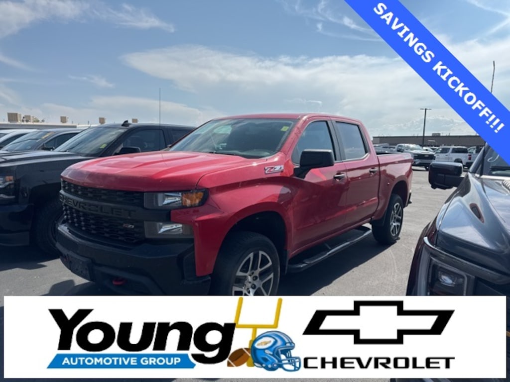 Used 2020 Chevrolet Silverado 1500 Silverado Custom Trail Boss Truck Crew Cab