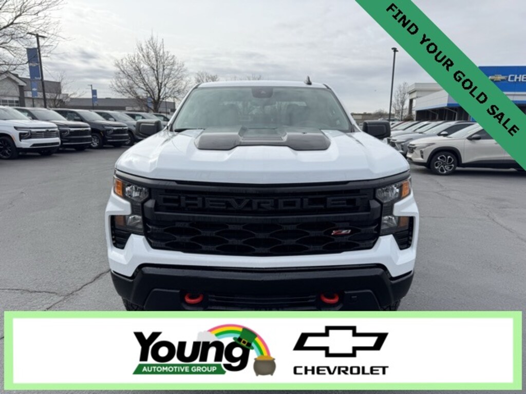 New 2026 Chevrolet Silverado 1500 Custom Trail Boss Truck Crew Cab