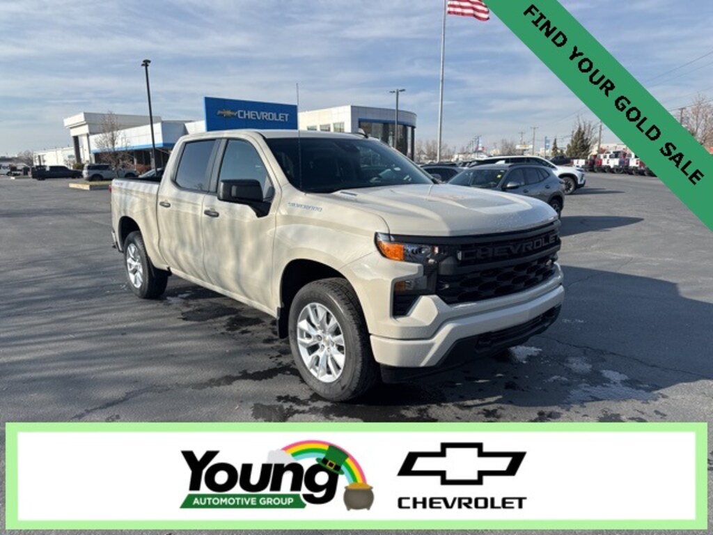 New 2026 Chevrolet Silverado 1500 Custom Truck Crew Cab