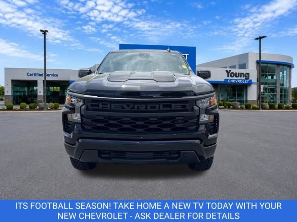 New 2026 Chevrolet Silverado 1500 Custom Trail Boss Truck Crew Cab