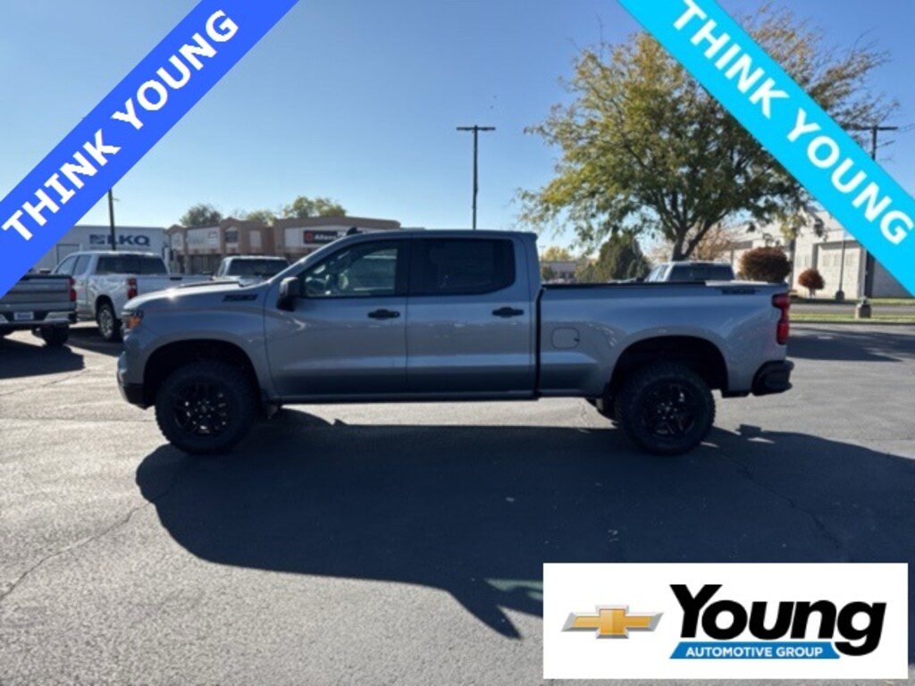 New 2026 Chevrolet Silverado 1500 Custom Trail Boss Truck Crew Cab