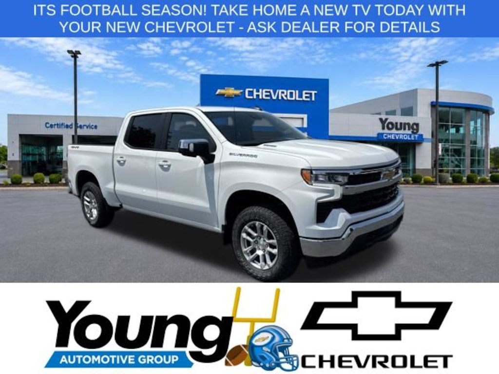 New 2026 Chevrolet Silverado 1500 LT w/1LT Truck Crew Cab