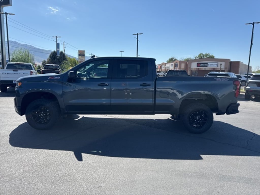 Used 2021 Chevrolet Silverado 1500 Custom Trail Boss Truck Crew Cab